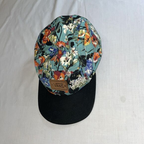 Vans Baseball Cap Women’s One Size Multicolor Floral Adjustable Width Comfort - Picture 12 of 12